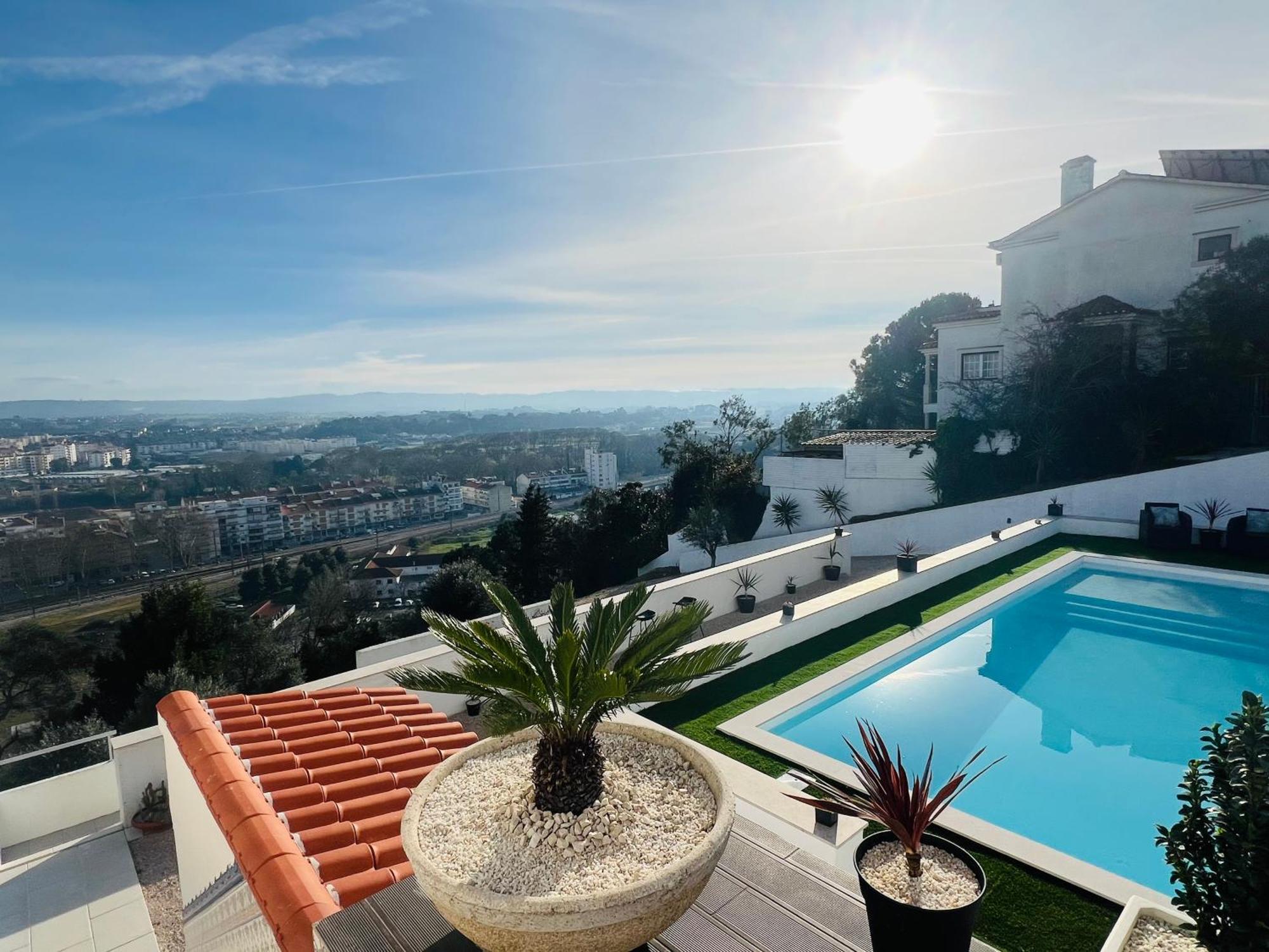 Vila Pombal Tomar Apartments - Pool & City Views Bagian luar foto