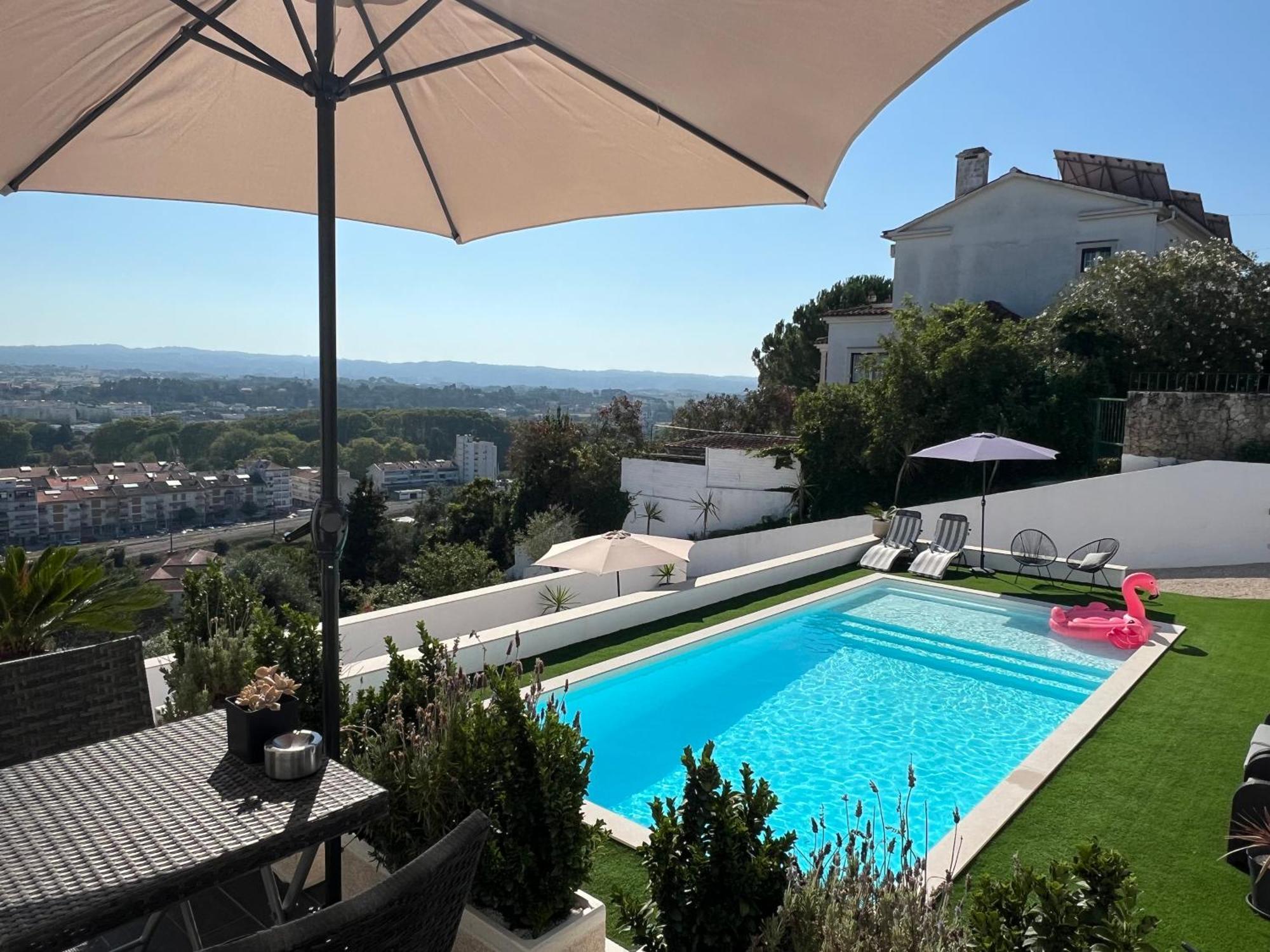 Vila Pombal Tomar Apartments - Pool & City Views Bagian luar foto