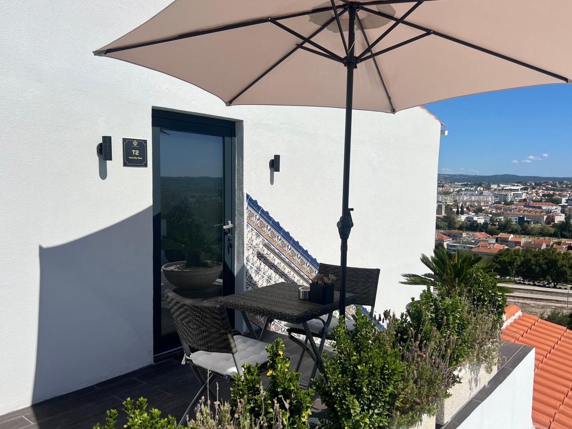 Vila Pombal Tomar Apartments - Pool & City Views Bagian luar foto